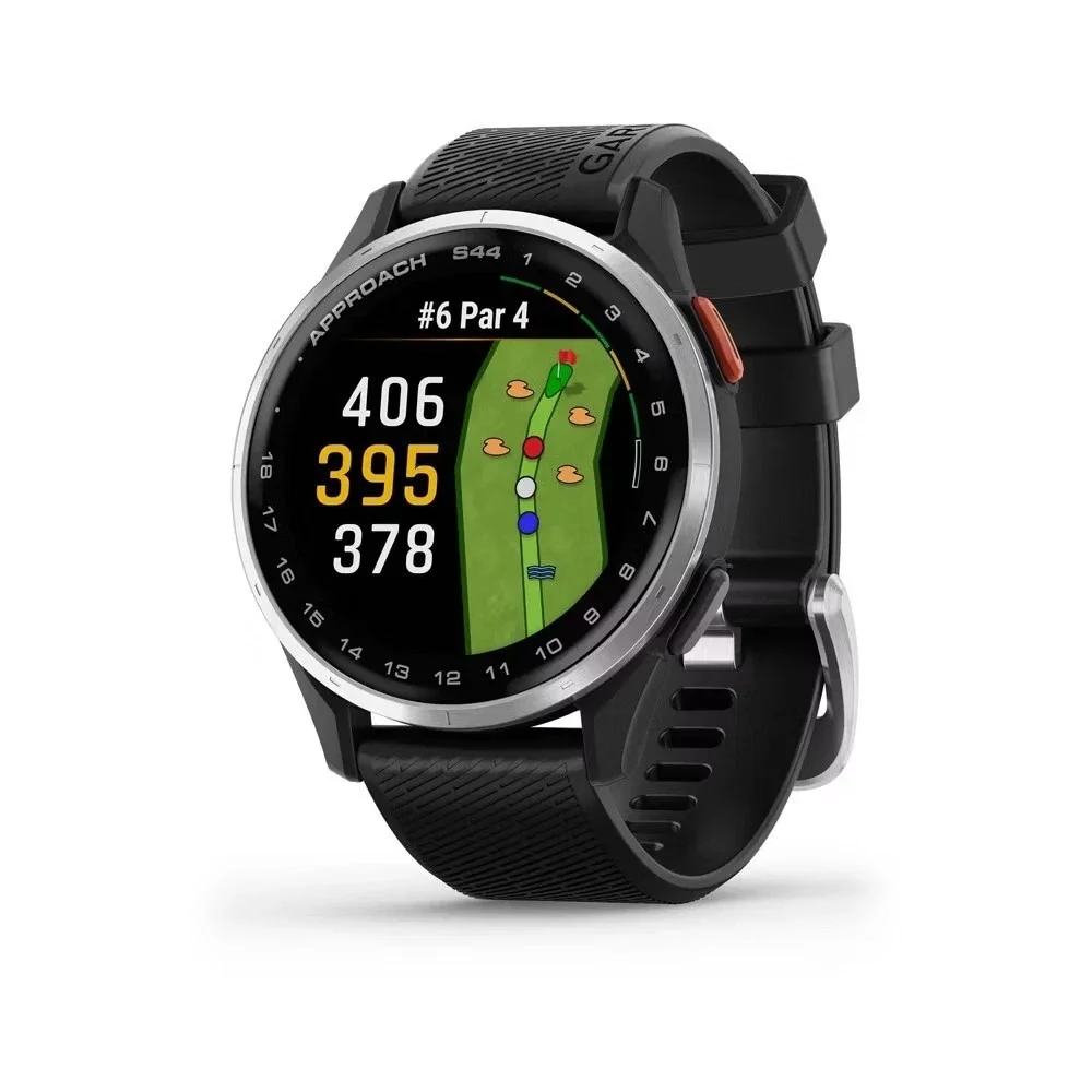 New! Garmin Approach S44 GPS Golf Course Smartwatch 1.2